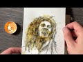 Je fais des portraits AVEC DU FEU ! 🔥 (Devine qui)