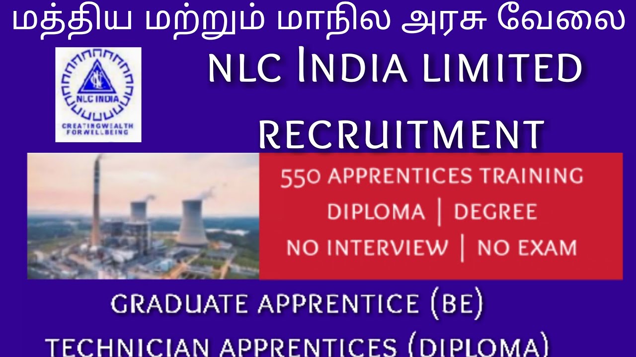 Nlc Recruitment 2020 Nlc Apprentice Recruitment 2020 How To Apply