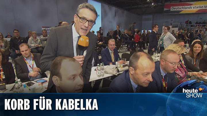 Friedrich Merz hat keinen Bock auf Ralf Kabelka | heute-show vom 29.11.2019