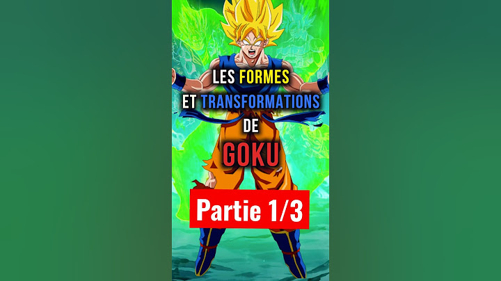 Toutes les formes et transformations de Goku Partie 1/3 #dragonball #dbs #goku #dbz