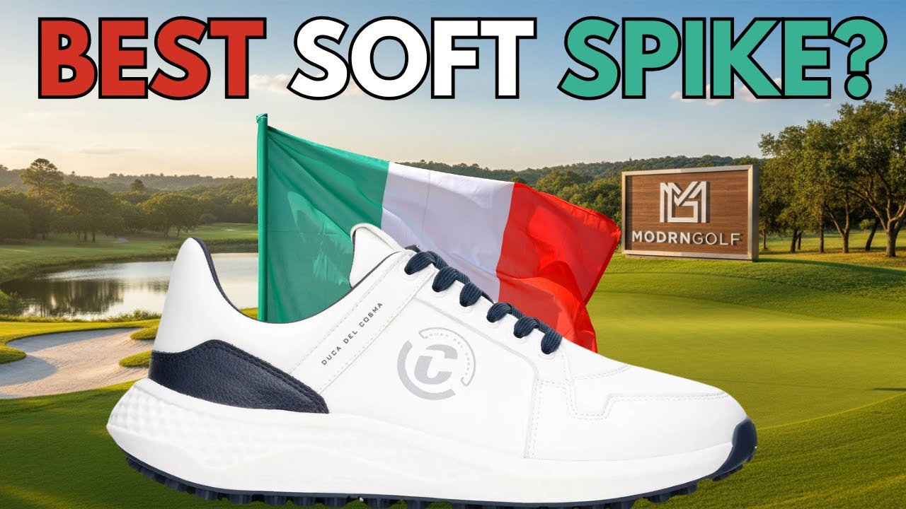 BEST SOFT SPIKE GOLF SHOE // BEST SPIKELESS GOLF SHOE // DUCA DEL COSMA GOLF SHOE NOVARA