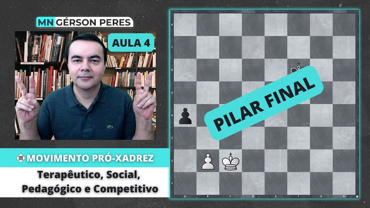 Super Curso VIP Online para Jogador de Xadrez: Nível 1 - MN Gérson Peres