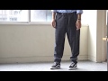 Graphpaper * Reda Check Cook Pants * Gray Check