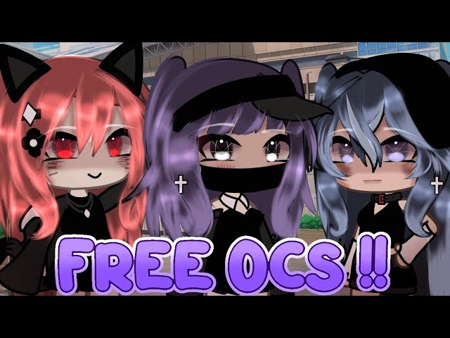 6 free girl oc's - Gacha Life - No credit needed - Part 2 * 