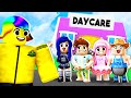 I took BABY YouTubers to Roblox Daycare..