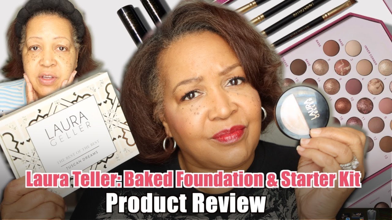 Laura Geller Baked Foundation & Starter Kit Review - YouTube