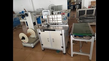 DWB520 semi automatic double wire binding machine/double loop binding machine