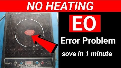 How to repair Induction Cooktop E0 Error Repair// Step By Step /electronic galaxy