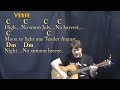 I Just Called to Say I Love You (Stevie Wonder) Guitar Cover Lesson in C with Chords/Lyrics - Munson