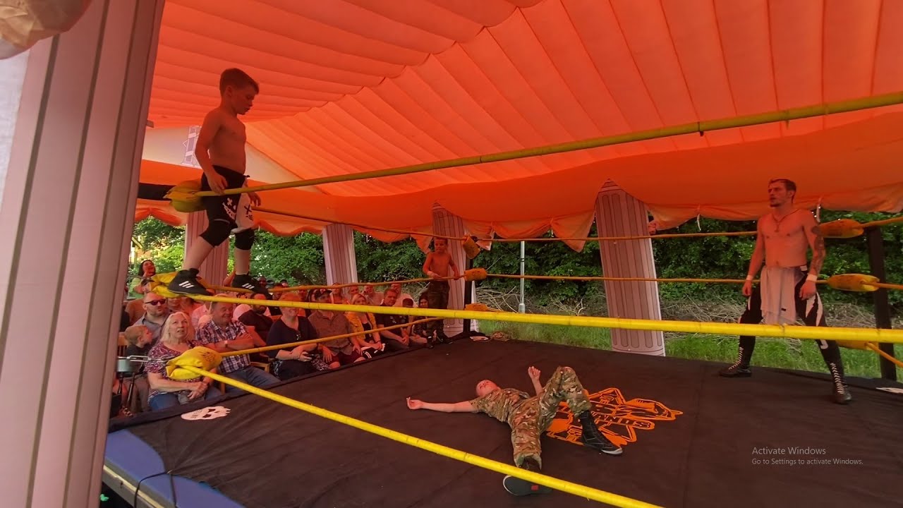 Sub Force Wolf vs The Buffalos   ASWA Youth Tag Team Match