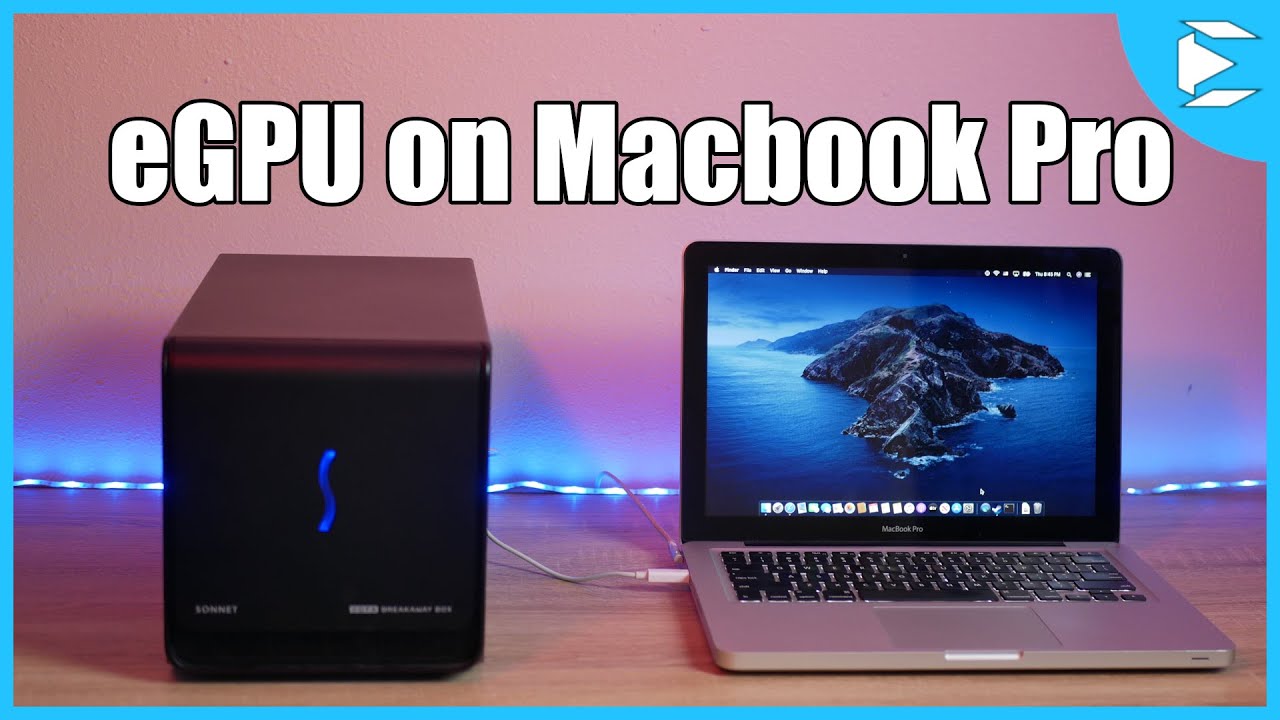 MacBook Pro 2012 with eGPU - YouTube