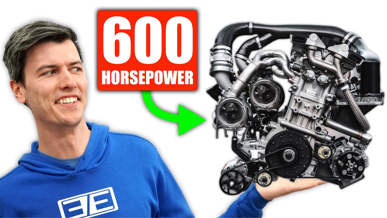 How Koenigsegg's Tiny Engine Makes 600 Horsepower - Only 3 Cylinders!