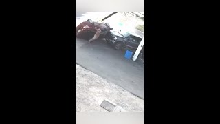 Man Narrowly Escapes Crash (Caught on Camera)