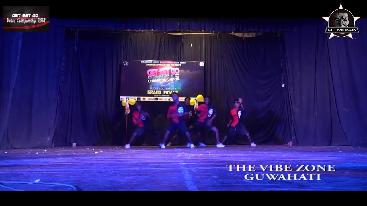 The Vibe Zone 2nd Place (GROUP) | Get Set Go Dance Championship 2018 | Dancing Mask-Assam