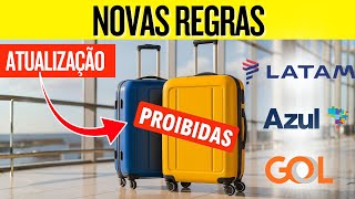 CARRY-ON BAGGAGE 2025: NEW RULES from GOL, LATAM and AZUL that you NEED TO KNOW