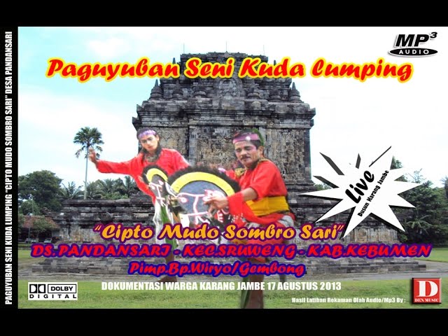 KUDA LUMPING KEBUMEN | CIPTO MUDO SOMBRO SARI | 03 class=