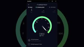 Brightspeed Speedtest 3/23/2025
