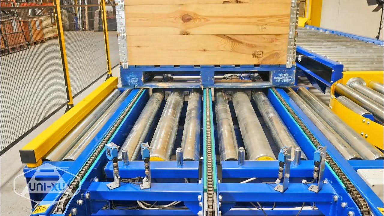 Conveyor Units Pallet Conveyor Chain Conveyor Straight YouTube