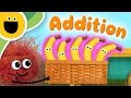 Addition  words with puffballs sesame studios