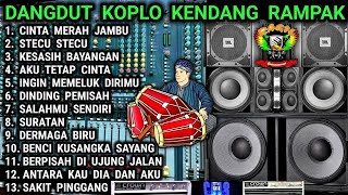 DANGDUT KOPLO KENDANG RAMPAK - BASS NYA ENAK BANGET - CINTA MERAH JAMBU - @RagilPongdut