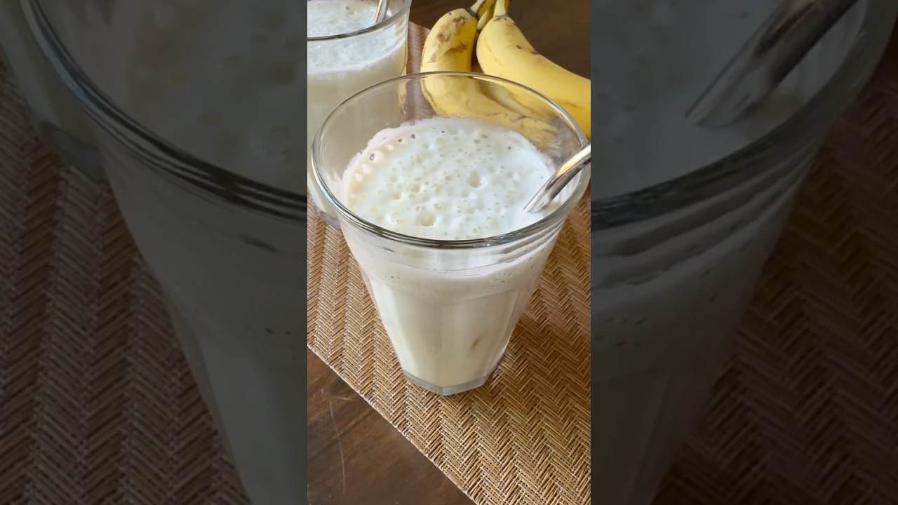 Banana Milk Recipe - Japanese Cooking 101