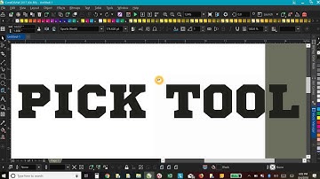 How to Use the Coreldraw Pick Tool