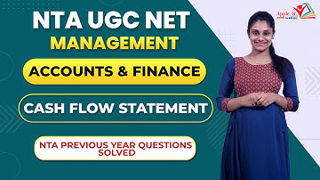Cash Flow Statement | Accounts & Finance | NTA UGC NET Management Offline & Online Classes | Apple B