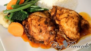 Jamaican Oven-Baked Chicken Recipe: How To Bake Chicken In The Oven