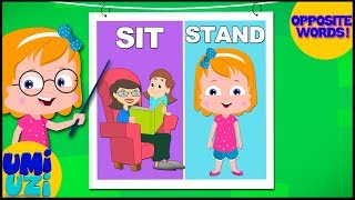 Learn Opposite Word Video For Kids Educational Video For Children