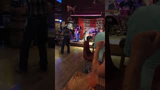 Melvin getting after it on dancefloor at Saloon No. 10 Deadwood, SD