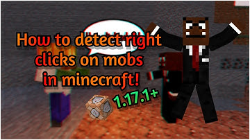 How to detect right clicks on mobs in minecraft (1.17.1+)