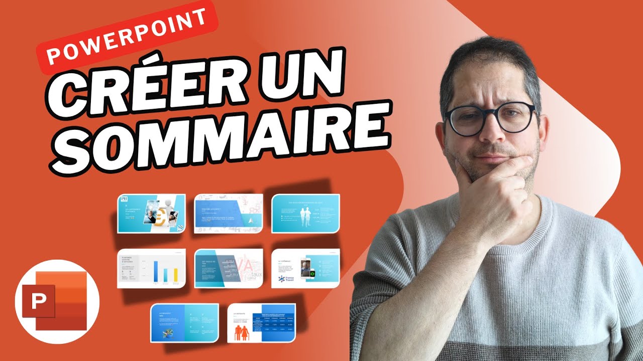 Créer un sommaire interactif sur PowerPoint YouTube — free download