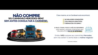 SETEMBRO IMBÁTIVEL CARDIESEL | Não compre Mercedes-Benz sem falar conosco! SUPER CONDIÇÕES #mercedes