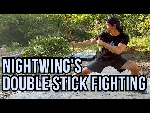 CHASING ROCKETS: Nightwing Stick Fighting