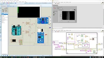 Simulasi Akuisisi Data Proteus, Labview, dan Arduino (Infrared/IR Sensor & Magnetic Reed Sensor)