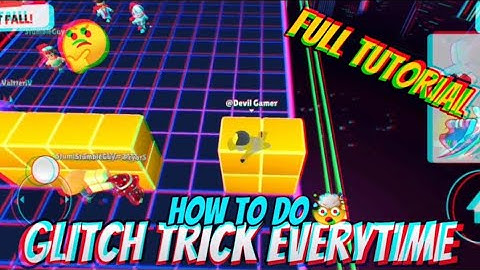 HOW TO DO GLITCH TRICK EVERY TIME FULL TUTORIAL | Stumble Guys #stumbleguys