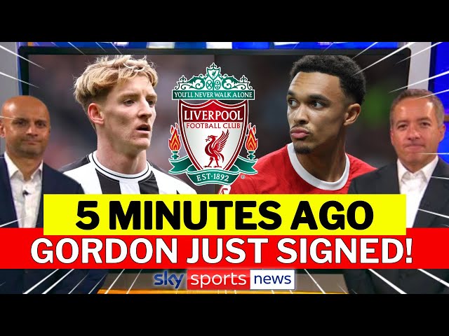 URGENT: BREAKING NEWS! ANTHONY GORDON JUST SIGNED – FANS CAN’T BELIEVE THIS EXCLUSIVE UPDATE class=