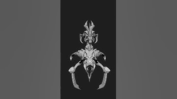 3D Modeling | woth_0194 |  Zbrush Timelapse | #zbrush  #3dmodeling #3d #character  #creature #shorts