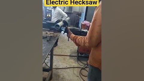 Electric Portable Hacksaw Machine. High Speed hacksaw machine #mechanical #machine #bearing #shorts