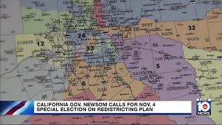 California Gov. Newsom calls for Nov. 4 special election on redistricting plan