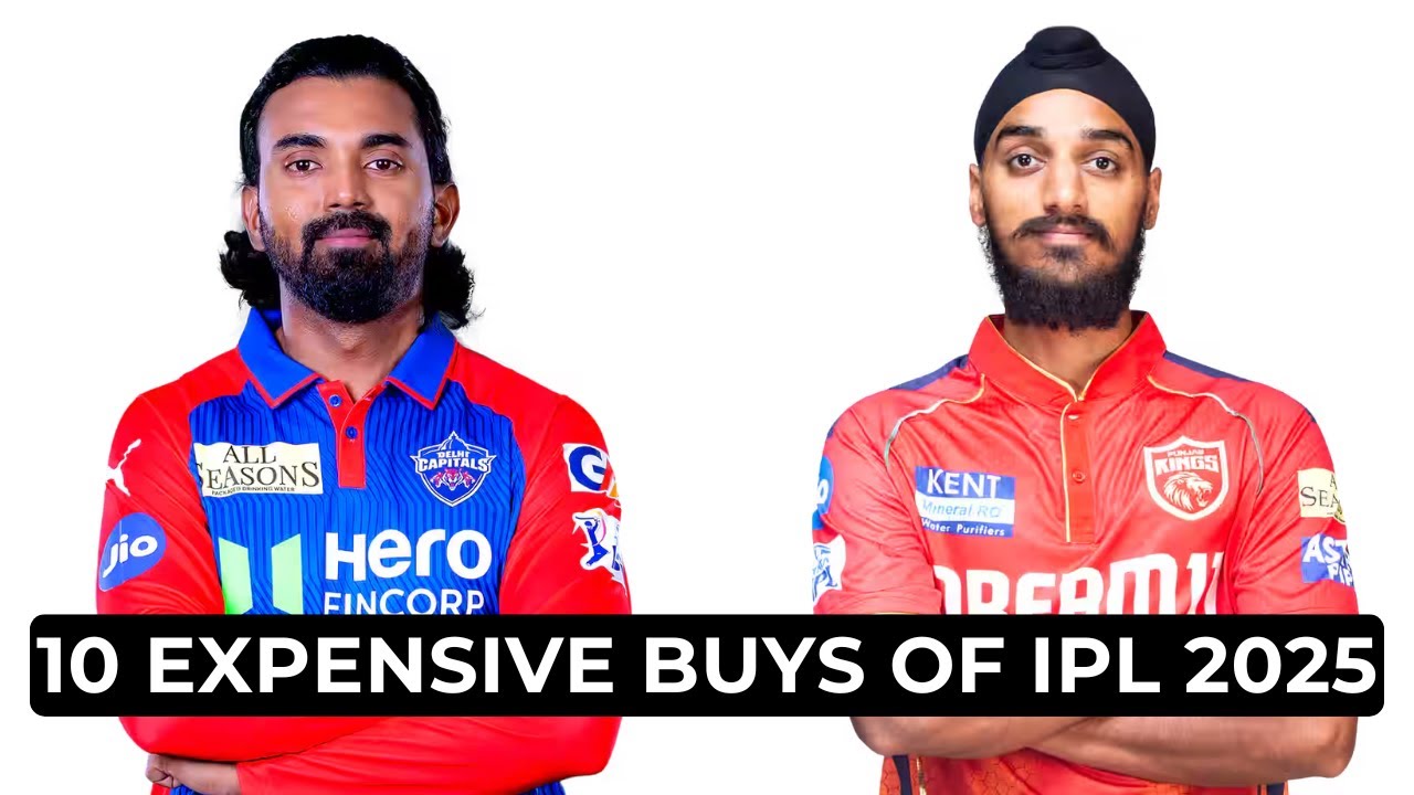 Top 10 Most Expensive Players in IPL 2025 Auction
