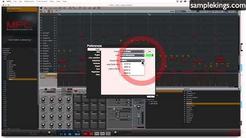 MPC STUDIO & MPC RENAISSANCE OS 1.9 DVDs lessons: 28 Audio Preferences