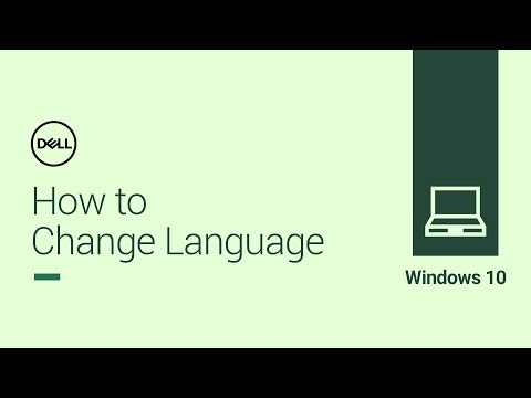 How to Change Language | Windows 10 (Official Dell Support)