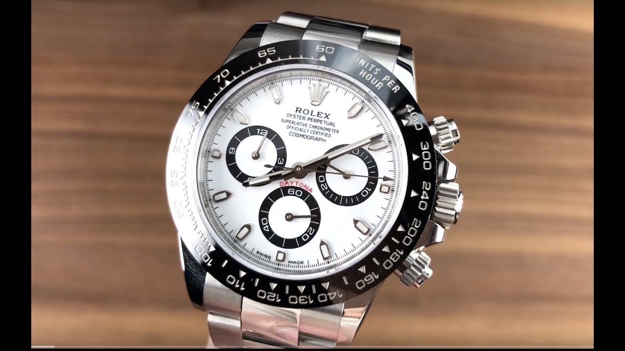 Daytona STEEL CERAMIC 116500LN Rolex Review - YouTube