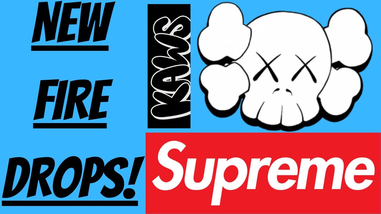 NEW!! KAWS & SUPREME RELEASE! - YouTube