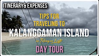 KALANGGAMAN ISLAND Tour / (DIY) Day tour,ITINERARY & EXPENSES | Irene Nicer