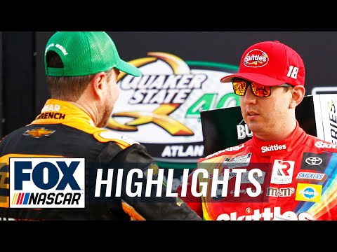 FINAL LAPS: Kurt Busch bests brother Kyle in wild finish at Atlanta | NASCAR ON FOX