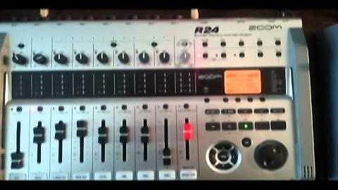 My 1st recording with the Zoom R24