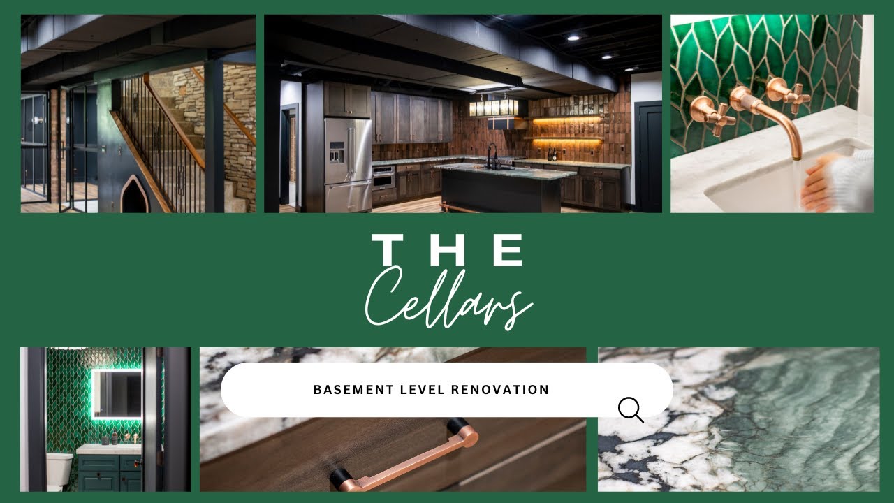 The Cellars | Moody | Speakeasy | Underground  Basement Remodel 🖤✨