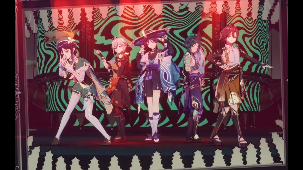 【Genshin Impact MMD／4K／60FPS】GENSHIN BOYZ【ラブカ？】